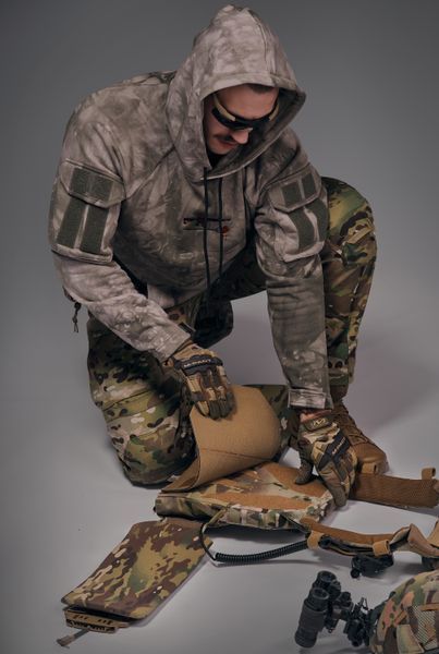 Бронежилет 6 класса GHOST GEN5 V3 PRO с баллистической защитой 1-го класса. Цвет Multicam USA GG50V3-MCU-PRO фото