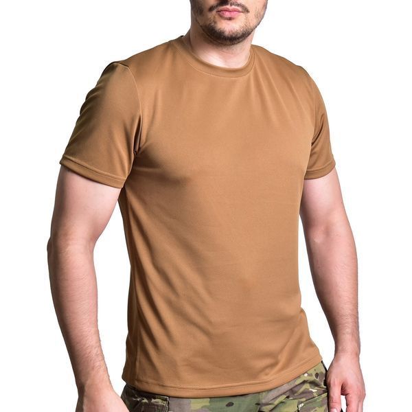 Футболка Ghost Coolmax Tactical, колір Койот, розмір S GHCY-718S фото