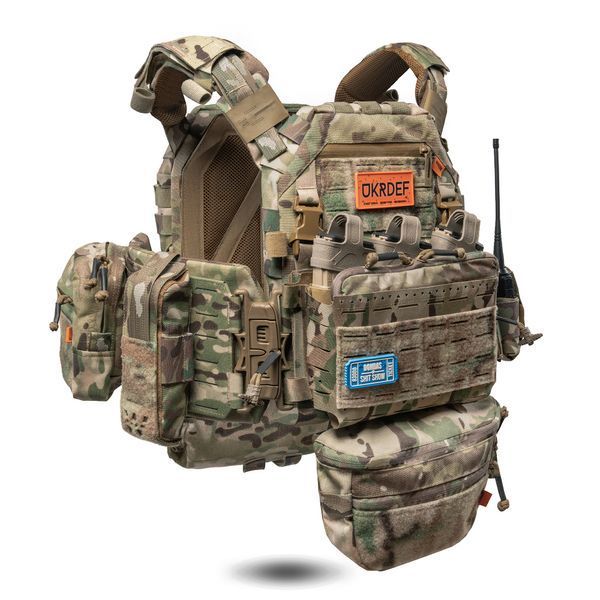 Бронежилет 6 класса GHOST GEN5 V3 PRO с баллистической защитой 1-го класса. Цвет Multicam USA GG50V3-MCU-PRO фото