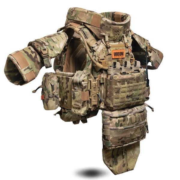 Бронежилет 6 класу GHOST GEN5 V5 з балістичним захистом 1-го класу. Колір Мультикам GG15V5-MC фото