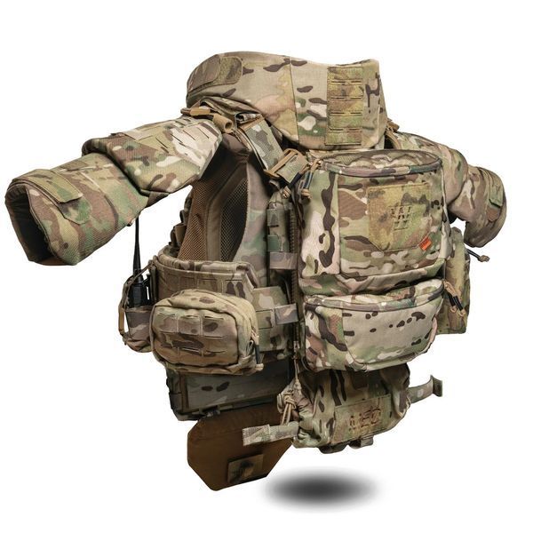 Бронежилет 6 класу GHOST GEN5 V5 з балістичним захистом 1-го класу. Колір Мультикам GG15V5-MC фото
