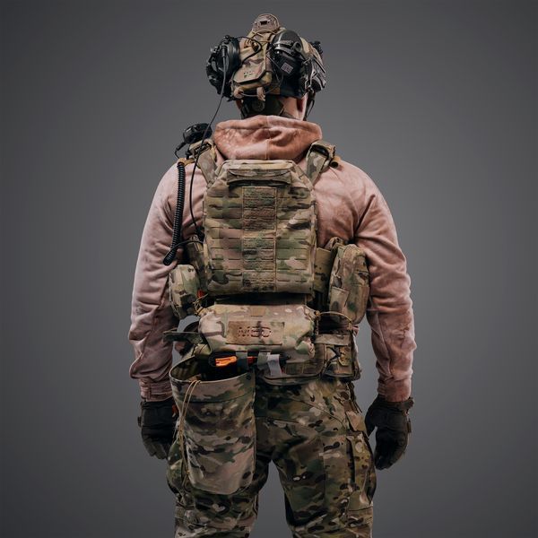 Плитоноска GHOST GEN5 V2 с баллистической защитой 1-го класса. Цвет Multicam USA GG50V2-MCUAR фото