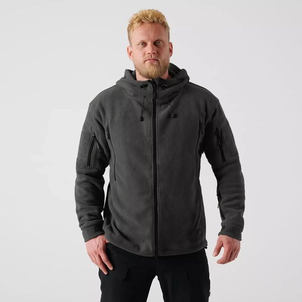 Флісова кофта Helikon Patriot Heavy Fleece - колір Сірий, розмір XS SGPATHF-XS фото