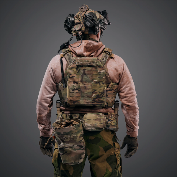 Плитоноска GHOST GEN5 V1 з балістичним захистом 1-го класу з плакардом. Колір Мультикам G0G5V1-MCx фото