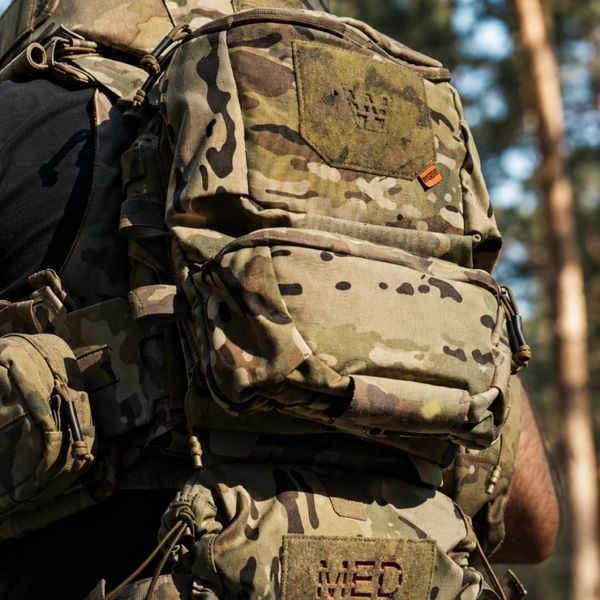 Бронежилет 6 класу GHOST GEN5 V4 PRO з балістичним захистом 1-го класу. Колір Мультикам GG15V4-MC-PRO фото