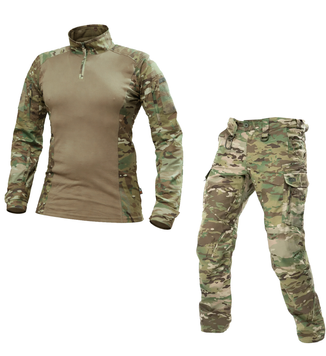 Комплект форми UATAC Multicam MM-25 (Мультикам ММ-25) Штани Gen2 + убакс Gen 5.7, розмір XS MM25CMP-XS фото