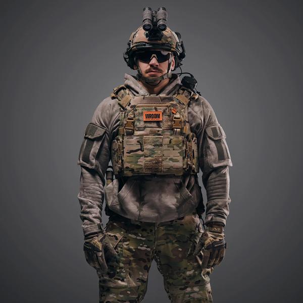 Плитоноска GHOST GEN5 V1 с плакардом. Цвет Multicam USA GG5V1-MCUm фото