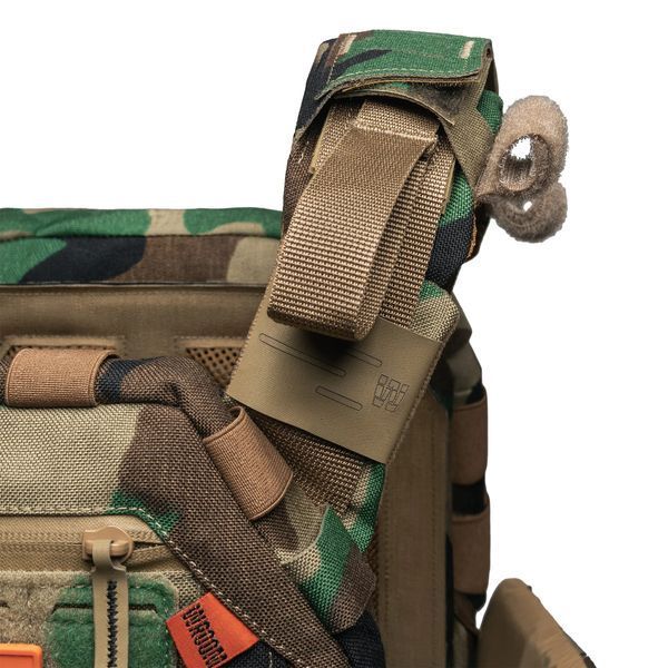 Бронежилет 6 класу GHOST GEN5 V1 з балістичним захистом 1-го класу. Колір Woodland GG05V1-WD фото