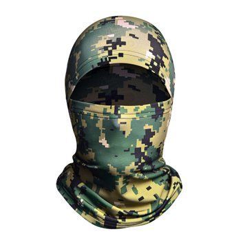Балаклава Ghost Лісовий піксель AOR2 | One Size | тканина ActiveDry aor2-708 фото