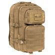 Тактичний рюкзак Mil-Tec Assault Pack Койот 36L