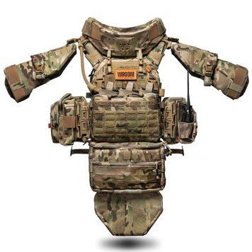 Бронежилет 6 класу GHOST GEN5 V5+ з балістичним захистом 2-го класу. Колір Мультикам GG5V5-MC фото