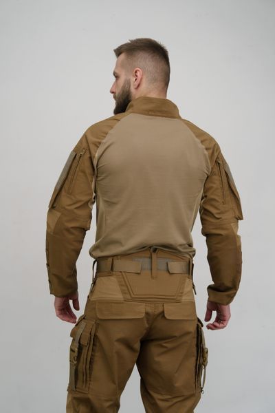 Комплект форми Combat Gen II Убакс + Штани з наколінниками - Койот, розмір 44 CG2V2-44CY фото