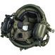 Шлем FAST NIJ IIIA с Навушниками Earmor M32 X MOD4 + фонарик, цвет оливковый, кавер Мультикам, размер М 32442-324M фото 2