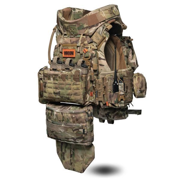 Плитоноска GHOST GEN5 V4+ PRO с баллистической защитой 2-го класса. Цвет Multicam GG5V4c-MC-PRO фото
