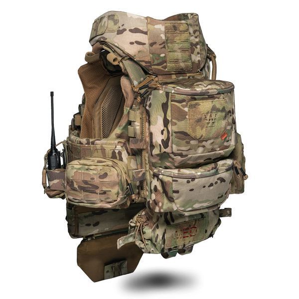 Плитоноска GHOST GEN5 V4+ PRO с баллистической защитой 2-го класса. Цвет Multicam GG5V4c-MC-PRO фото
