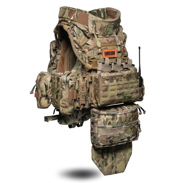 Плитоноска GHOST GEN5 V4+ PRO с баллистической защитой 2-го класса. Цвет Multicam GG5V4c-MC-PRO фото