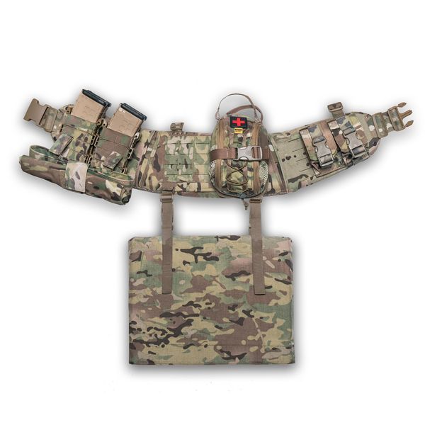 Тактичний пояс War-Belt Ghost Gen4 V4 варбелт з балістичним захистом 1 класу, колір мультикам 284893-094 фото