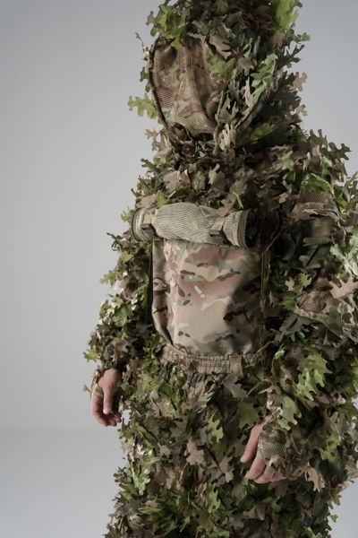 Маскировочный костюм Ghillie Suit Gen 8.0 PRO, цвет Зеленый Лес + Сухое Поле Gh1347G3F фото