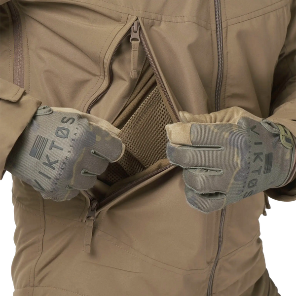 Тактична зимова куртка UATAC Basic Coyote (Койот) Membrane Climashield Apex, розмір XL 3833XL фото