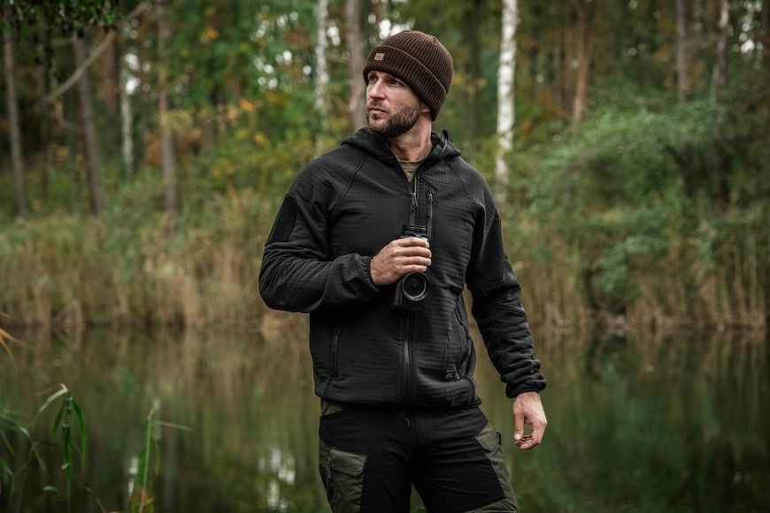 Флисовая кофта Helikon Patriot PRO Fleece - Black, S BLPPFRP-S фото