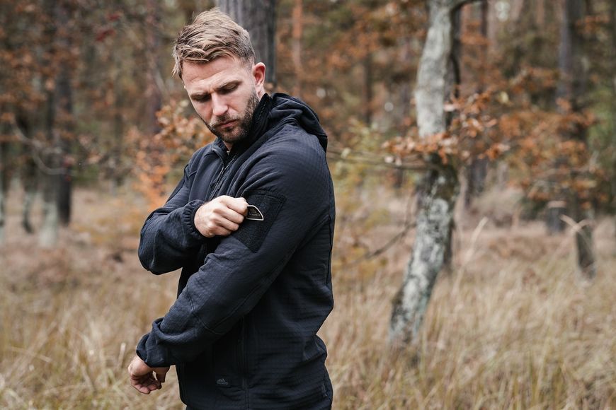 Флисовая кофта Helikon Patriot PRO Fleece - Black, S BLPPFRP-S фото