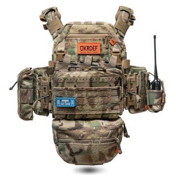 Бронежилет 6 класу GHOST GEN5 V2+ з балістичним захистом 2-го класу. Колір Мультикам USA GG5V2-MCU фото