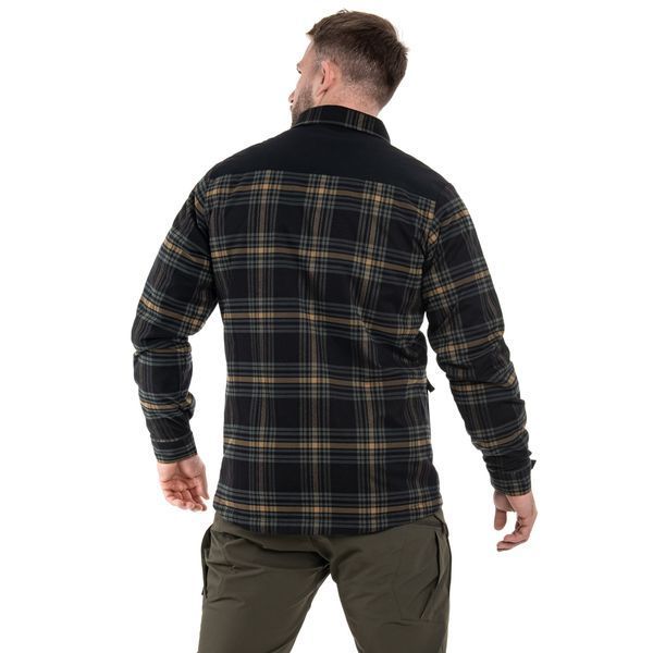 Сорочка утеплена в клітинку Helikon-Tex Warden Winter Shirt (60 г/м&sup2;, VersaStretch) Slate Moorland Plaid, XS 1103-1541-XS фото