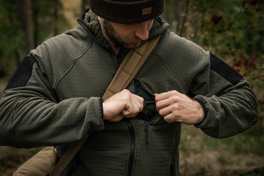Флисовая кофта Helikon Patriot PRO Fleece - Taiga Green, S TGPPFRP-S фото