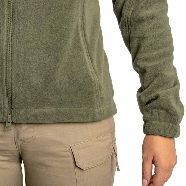 Женская флисовая кофта Helikon Fleece - Olive, XS BL-CBW04-XS фото