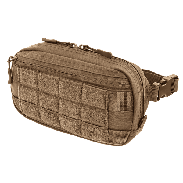 Бананка Mil-Tec&reg; Fanny Pack MOLLE Coyote &mdash; тактическая поясная сумка с MOLLE/Velcro 2208251356 фото