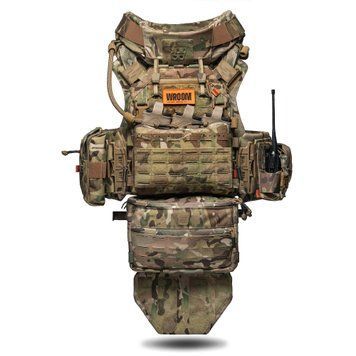 Плитоноска GHOST GEN5 V4 з балістичним захистом 1-го класу. Колір Мультикам GG15V4c-MC фото