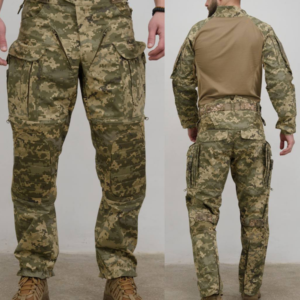 Тактичні Штани з наколінниками Combat Gen II - Піксель, розмір 44 CG2P-44PX фото