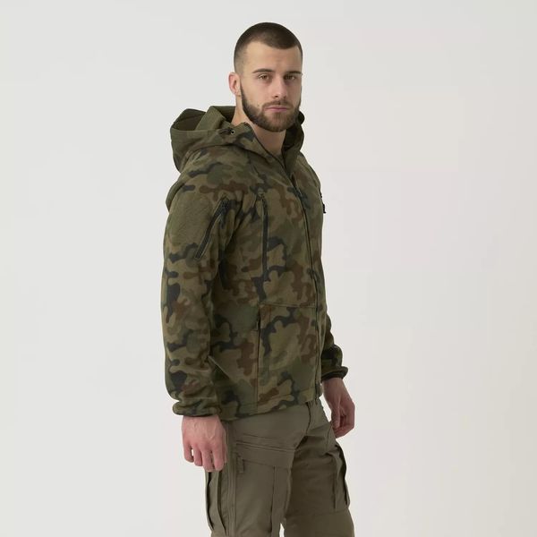 Флісова кофта Helikon Patriot Mk2 Hybrid Fleece - Woodland, S 0810246WD-S фото