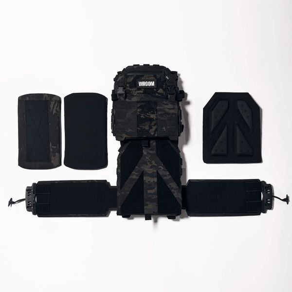 Бронежилет 6 класса GHOST GEN5 V2 PRO с баллистической защитой 1-го класса. Цвет Black Multicam USA GG50V2-BMCU-PRO фото