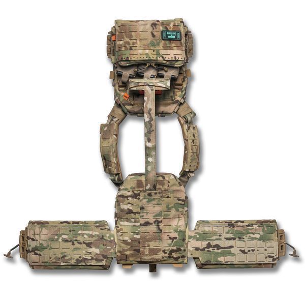 Бронежилет 6 класса GHOST GEN5 V1 с баллистической защитой 1-го класса с плакардом. Цвет Multicam USA GG05V1-MCU фото