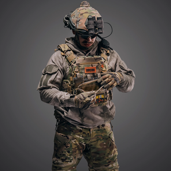 Бронежилет 6 класса GHOST GEN5 V1 с баллистической защитой 1-го класса с плакардом. Цвет Multicam USA GG05V1-MCU фото