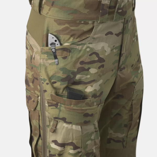 Тактичні штани Helikon MCDU NyCo Ripstop з наколінниками, PL Woodland, розмір S 1206-1717-S фото
