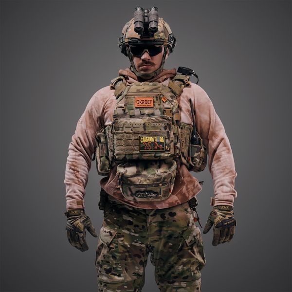 Плитоноска GHOST GEN5 V2+ PRO с баллистической защитой 2-го класса. Цвет Multicam USA GсG5V2-MCU-PRO фото