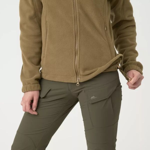 Жіноча флісова кофта Helikon Fleece - Coyote, XS BL-CBW-XS фото
