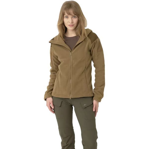 Жіноча флісова кофта Helikon Fleece - Coyote, XS BL-CBW-XS фото