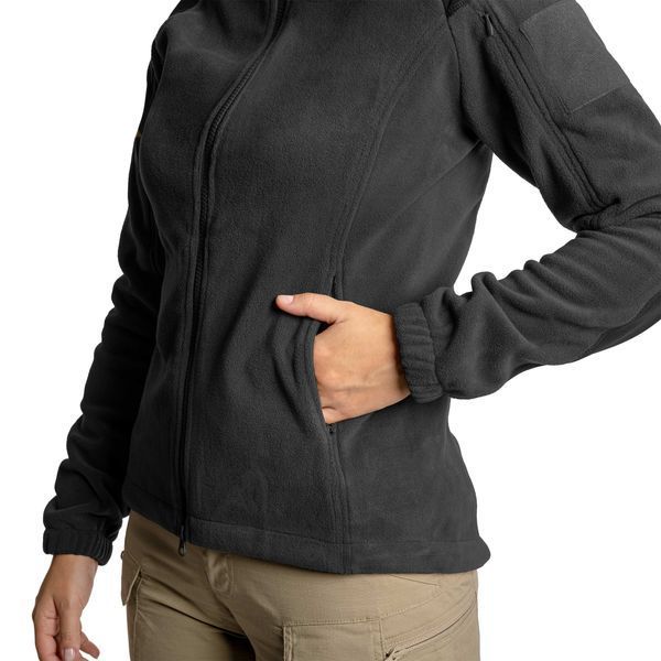 Женская флисовая кофта Helikon Fleece - Black, XS BL-CBW02-XS фото