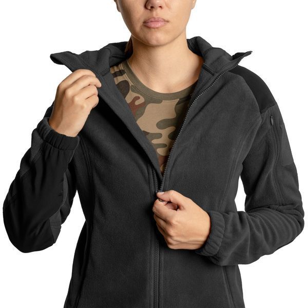 Женская флисовая кофта Helikon Fleece - Black, XS BL-CBW02-XS фото