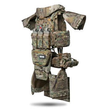 Бронекостюм 6-го класу Ghost Gen4 MAX+ з максимальним захистом тіла. Колір мультикам 140321 фото