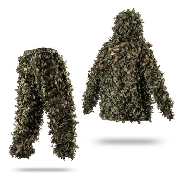 Маскировочный костюм Ghillie Suit Gen 8.0 PRO, цвет Зелёный лес 04Gh1347OL фото