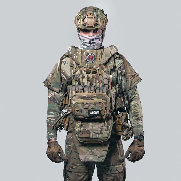 Бронекостюм 6-го класу Ghost Gen4 MAX+ з максимальним захистом тіла. Колір мультикам 140321 фото