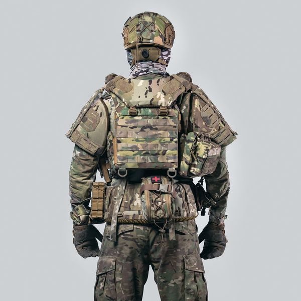 Бронекостюм 6-го класу Ghost Gen4 MAX+ з максимальним захистом тіла. Колір мультикам 140321 фото