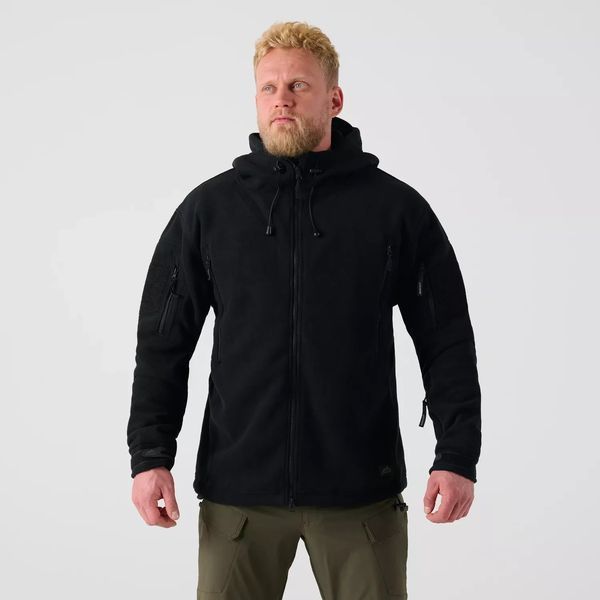 Флісова кофта Helikon Patriot Heavy Fleece - колір Чорний, розмір XS BLPATHF-XS фото