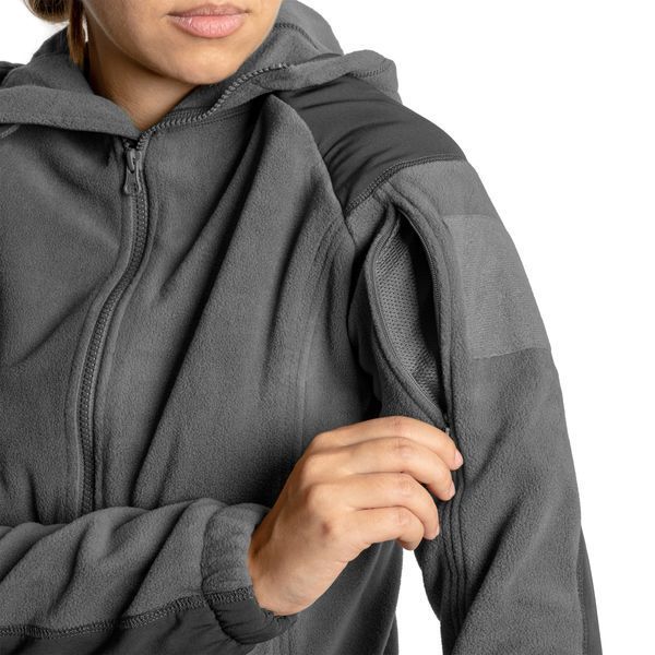 Женская флисовая кофта Helikon Fleece - Grey, XS BL-CBW03-XS фото