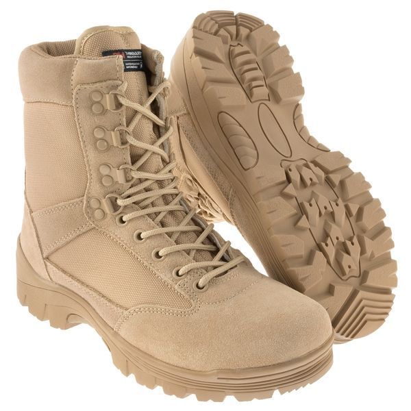 Черевики Mil-Tec Ykk Zipper Coyote 1282210-43 фото