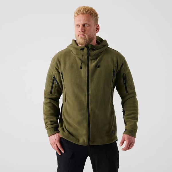 Флісова кофта Helikon Patriot Heavy Fleece - колір Оливковий, розмір S OLPATHF-S фото